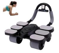 Ab Roller Wheel, Automatic Rebound Ab Roller, Fitness Ab Roller Machine, Forno-wheel Addominal Wheel, Ab Roller Core Workout, Core Workout Equipment, Ab Wheel For Women, Ab Roller For Men