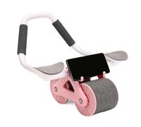 Ab Roller Wheel - Removable Abdominal Muscle Trainer Padded Elbow Support, Portable Workout Equipment, Training Tool, Belly Exercise Roller | Fitness Body Carver For Home Gym