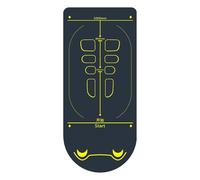 AB Roller Wheller Mat Esercizio - Mat attrezzature per esercizi | PAD DI RICERCA PAVIMENTO PROTETTIVO