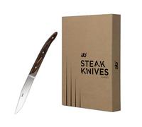 ab+ STEAK KNIVES SET 4 PZ Safari lama seghettata
