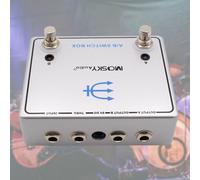 AB SWITCH BOX per effetti chitarra con due percorsi di uscita e controlli facili