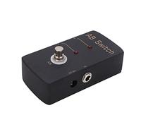 AB Switch Effect Pedal Guitar AB Switch Effect AB Switch Accessori per Pedali per Chitarra Pedale Selezione Linea 2mA Effetti per Chitarra Elettrica con True Bypass Black Metal