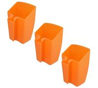 AB Tools 3 Pack Flessibile Bianco Nylon Plastica Bailer Barca Gommone Scoop Pompa a mano Acqua