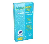 AB Tools Aqua Midi Tabs 32 pastiglie purificatrici d'acqua per camper e caravana