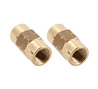 AB Tools-Automec - Raccordo per Tubo del Freno in Ottone, M10 x 1 mm, 2 Pezzi