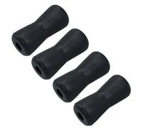 AB Tools Boat/Jetski/Dinghy Trailer Keel V Roller Rubber 127mm 19mm Foro 4 Pack