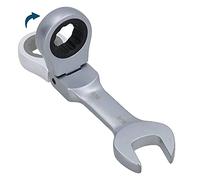 AB Tools Chiave combinata a cricchetto da 9/16" AF SAE imperiale flessibile a testa tozza flessibile