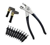 AB Tools Cleco temporanee di Fissaggio 10 5/32" Rivetti Pins, Pinze e 2 Bordo Fascette