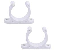 AB Tools - Confezione da 2 pezzi da 35 mm in poliammide per tubo di stoccaggio a clip per barca