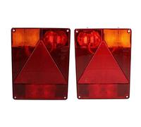 AB Tools Coppia luci rimorchio Radex Lampade Williams & Indespension Lampada 5Pin Tappi