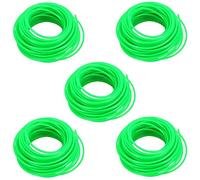 AB Tools Filo di ricambio per decespugliatore da giardino, in nylon, 2 mm x 15 m, 5 pezzi