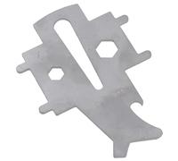 AB Tools Piastra di riempimento ponte Grillo chiave multi-strumento per barche Carburante scarico acqua tappi universali