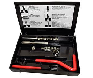 AB Tools-Unithread 1/4" x 26 Filettatura BSC Tocca la Riparazione Kit Fresa Helicoil filettature danneggiate 14Kit pc