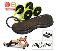 AB TRAINER ELASTICO DOPPIO ERGONOMICO SUPPORTO GINOCCHIA TRAINING PETTO SPALLE