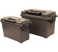 AB U.S. Ammo Box Cassetta di Munizioni di plastica Solido (Oliva/2er-Set Cal. 30/Cal. 50)