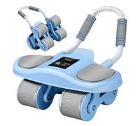 Ab Wheel - Ab Roller for Women Training Training, Automatic Rebound Trainer with Elbow Support, Training Equipment Machine for Strength Training at Home or Gym for Men and Women