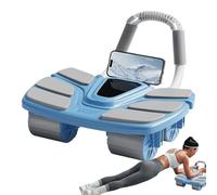 Ab Wheel Roller | At-Home Silent Core Trainer - Quattro ruote rimbalzo automatico quattro ruote Ab Trainer per uomini donne camera appartamento garage allenamento