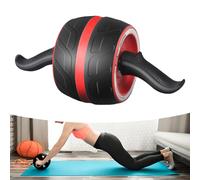 Ab Wheel Roller con molla di resistenza, impugnatura silenziosa e