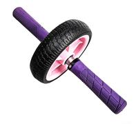 Ab Wheel Roller per lo sviluppo addominale e la stabilità posturale utilizzando cuscinetti di precisione e trazione strutturata degli pneumatici (ros viola)