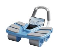 Ab Wheel Roller, Silent Body Strengthener, 9.25x14.17x8.86in Automatic Rebound, Ab Trainer with Four Wheels for Home, Garage, Sports Room, Apartment, and Full Bodies Workout