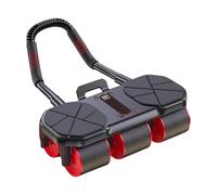 AB Wheel Roller - Trainer del nucleo di rimbalzo automatico, strumento di fitness silenzioso | Attrezzatura da esercizio addominale con supporto al ginocchio, attrezzatura da allenamento muscolare com