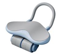 AB Wheel Roller - Trainer di resistenza al nucleo di rimbalzo automatico per allenamenti | Strumento di fitness a 3 ruote con timer integrato, telefonica nascosta per casa e palestra,