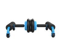 Ab Wheel Staccabile Sit-Up Assistor Multi-funzionale Home Fitness Attrezzatura per uomini e donne Vita Addominale Formazione Gambe Modellamento con Ginocchiere Pull Rope