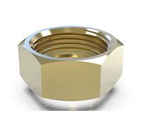ABA Beul 14003.306.2 Dado Esagonale, Ottone, 3/8 x 12,5