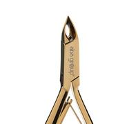 Aba Group Pinze per cuticole dorate con due molle da 3 mm (1136), tagliacuticole in acciaio inox con taglio affilato e liscio fine per la rimozione in eccesso