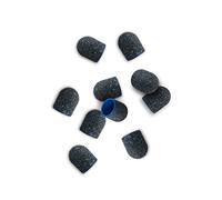 Aba Group Tappi Abrasivi per Unghie - Testine Fresa per Unghie - Cilindri Abrasivi Fresa Unghie 13 mm - Manicure e Pedicure Attrezzi - Ricambi Fresa per Unghie 80 Grosso - Nail Art - 10 Pezzi