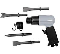 ABAC Martello Scalpellatore Pneumatico G-425, Scalpellatore con Scalpelli da 125 mm, Molla di Arresto, Mini Lubrificatore, Impatti al Minuto 4500, Pressione Max 6,3 Bar