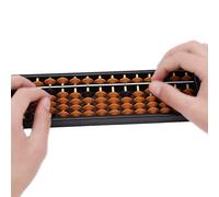 Abaco aritmetico Abaco Perline Perline Principianti Pratica Bambini Calcolatrice Riutilizzabile Plastica Matematica Abaco Durabilità