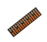 Abaco aritmetico tradizionale,Abacus,Bambini Matematica Strumento di calcolo educativo,Fyore Corridoio cinese vintage in legno a 15 cifre,Abacus Cinese Calcolatrice Telaio (Marrone)