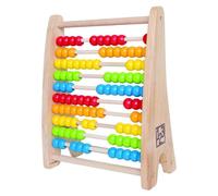 ABACO con PALLINE color ARCOBALENO in legno HAPE dai 3 anni
