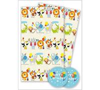 Abacus 12365A - Confezione regalo con 2 fogli e 2 etichette, in plastica