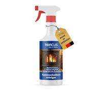 ABACUS® Detergente per parabrezza, 750 ml, rimuove potente fuliggine, catrame e resina fumo, per la pulizia senza striature di dischi del camino, vetro del forno e vetro del camino, efficace