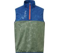 Abacus Gilet Hybrid di Kingsbarns, verde/blu