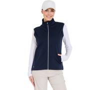 Abacus Gilet in softshell Lytham, navy