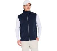 Abacus Gilet in softshell Lytham, navy