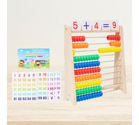 Abacus in legno per bambini matematica telaio in legno abacus per 2 3 4 5 6