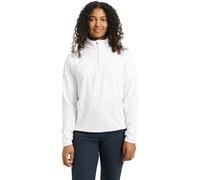 Abacus Layer Cradoc Pile 1/2-Zip, bianco