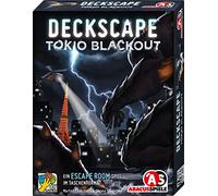 ABACUSSPIELE- Deckscape-Tokyo Blackout Escape Room Gioco, Colore Bianco, 38231