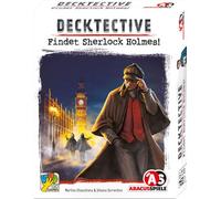 ABACUSSPIELE 38242 Decktective Finding Sherlock Holmes! Gioco di carte Cooperative Crime Game