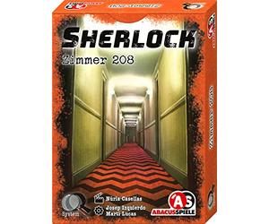 ABACUSSPIELE 48223 - Gioco di Carte Sherlock - Camera 208, Krimi