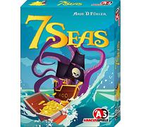 ABACUSSPIELE- 7 Seas 7Seas, Gioco di Carte, Colore Gold, 08211