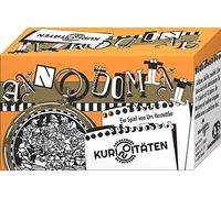 Abacusspiele GmbH- Curiosità storiche ABACUSSPIELE 09181-Anno Domini-Gioco di Quiz, Colore Orange, 11 x 6,6 x 4,5 cm, 09181