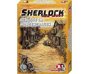 ABACUSSPIELE Sherlock Far West 48205 - Gioco di carte per bambini