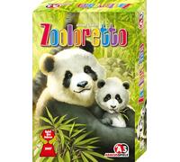 Abacusspiele Gioco Zooloretto Nuova edizione 2023 Gioco dell'Anno 2007 Blu/Verde/Marrone/Beige