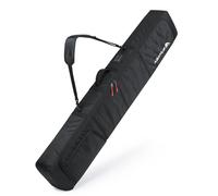Abahub Borsa da snowboard imbottita, impermeabile per snowboard, accessori per snowboard, borsa da sci per viaggi in aereo, colore nero fino a 163 cm