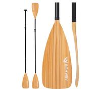 Abahub Pagaia SUP Alluminio Remi SUP Paddle Stand Up Paddle Telescopico 173-213 cm per Tavola da Surf Canoa SUP, Lama in Nylon di Plastica